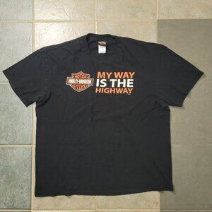 Harley Davidson Lebanon Missouri T shirt Black Size XL Men's Outdoor
